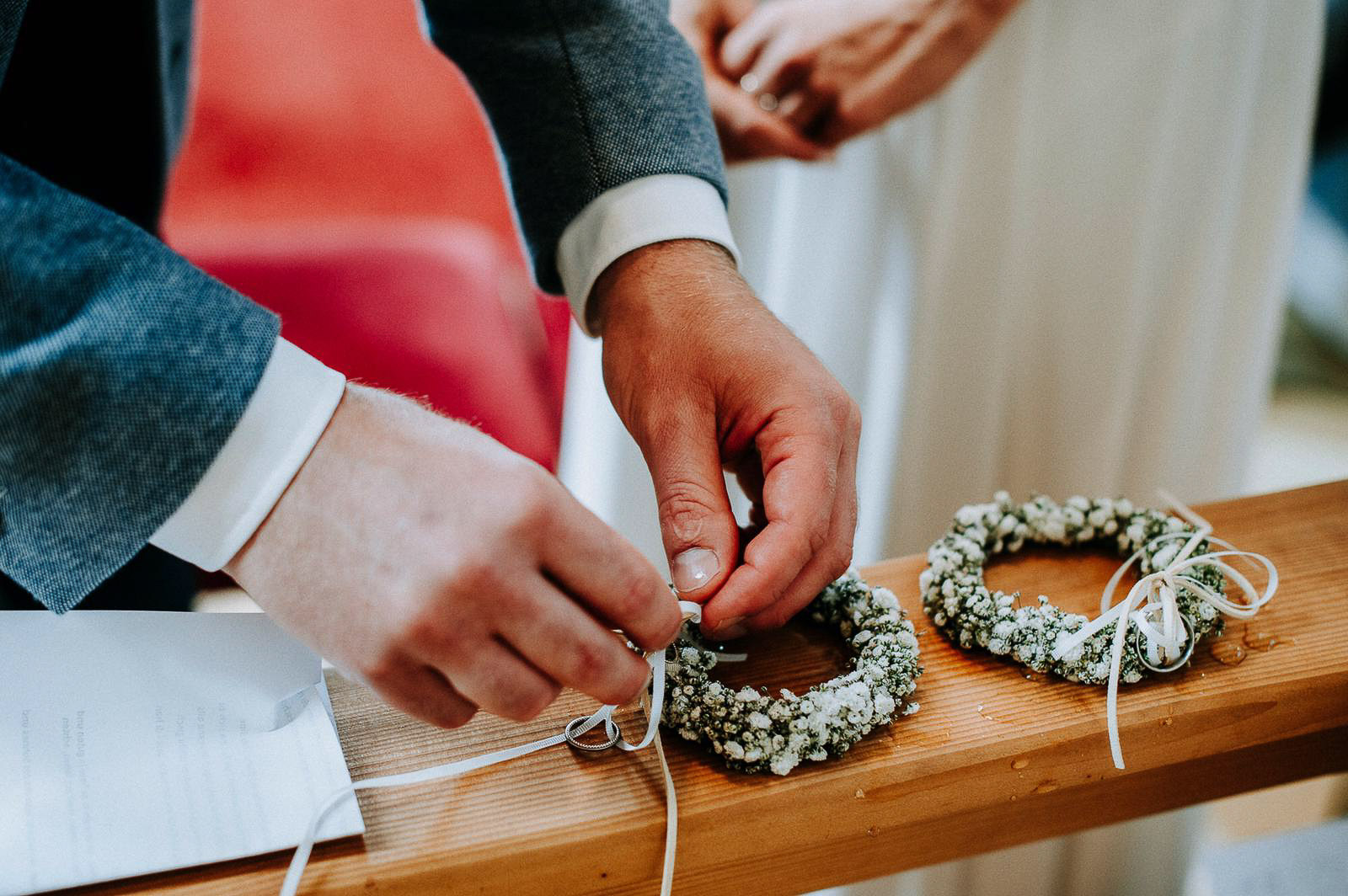 Hochzeitsfloristik Hochzeit mit Fabienne Waibel