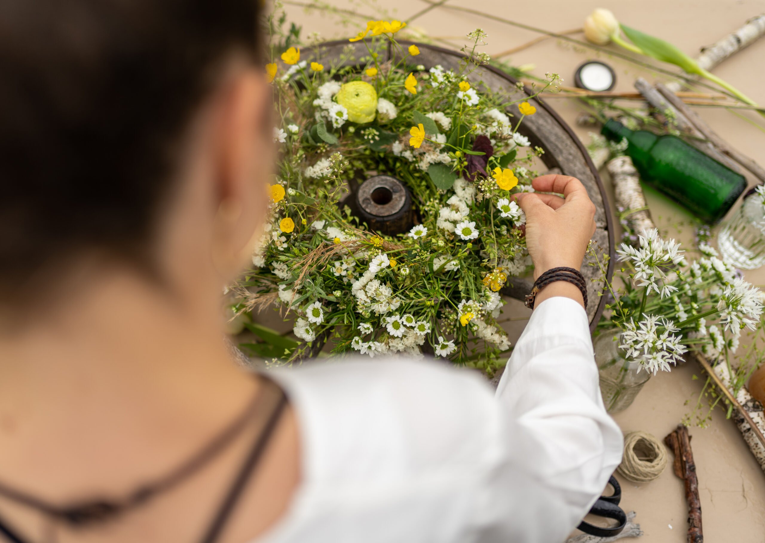 Blumen, Floristik, Handwerk