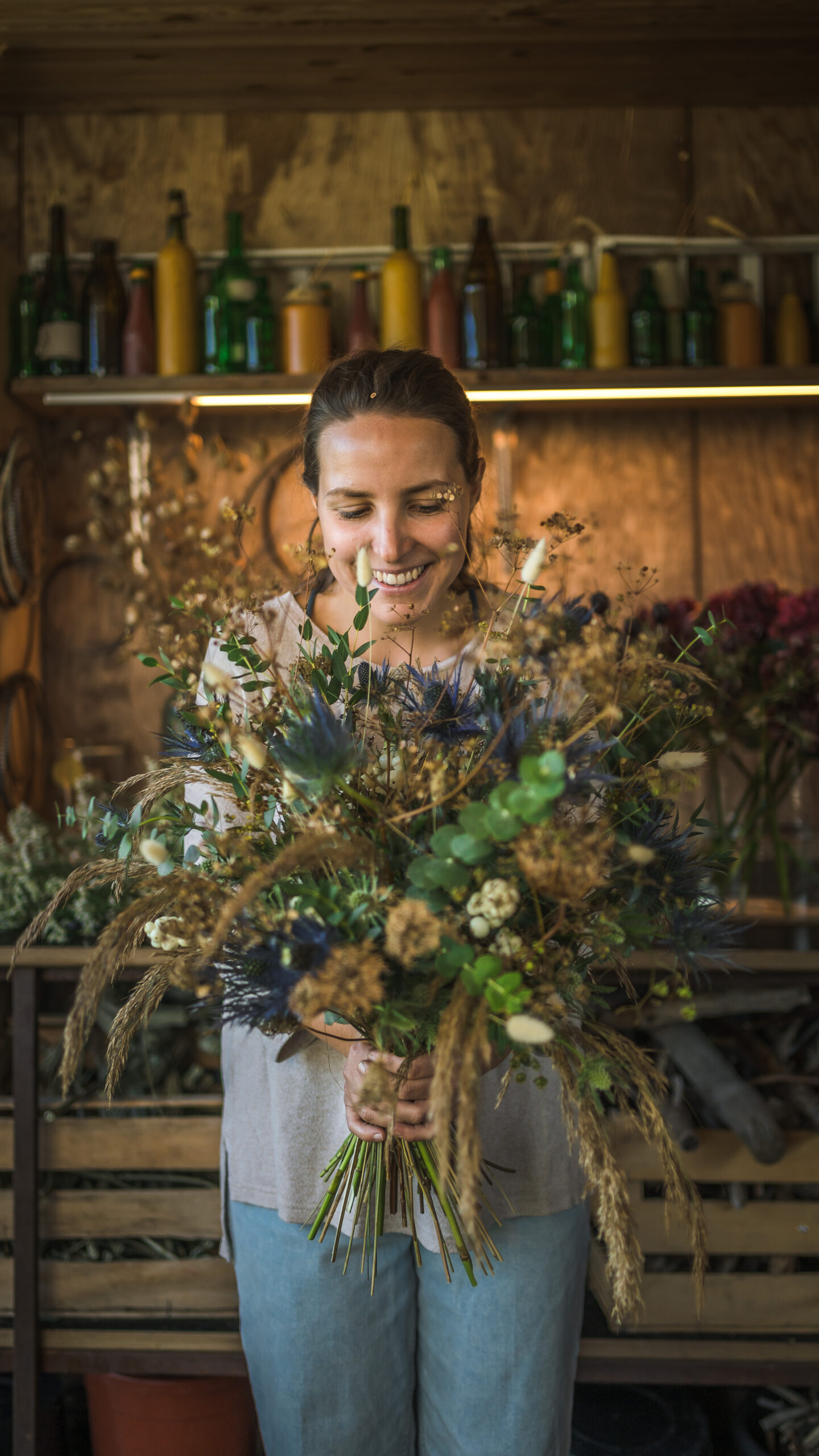 Strauß, Blumenstrauß, Handwerk