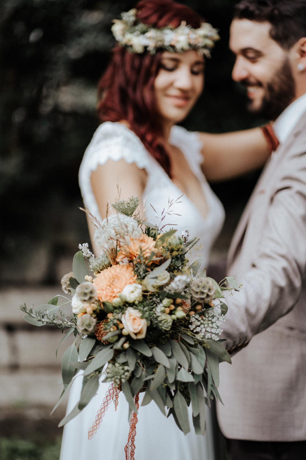 Hochzeit, Blumen, Ländlewedding