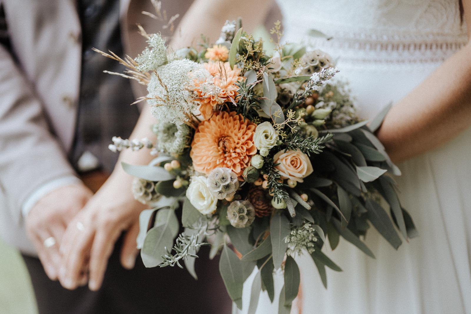 Hochzeit, Blumen, Ländlewedding