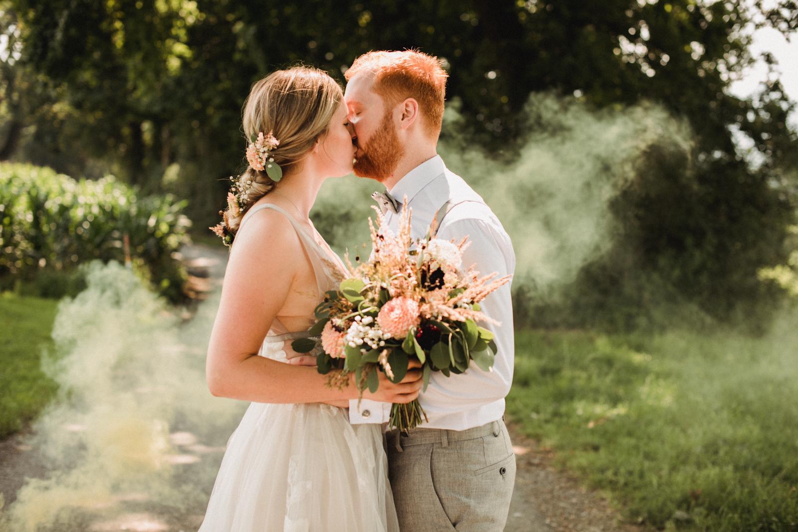 Hochzeit, Blumen, Ländlewedding